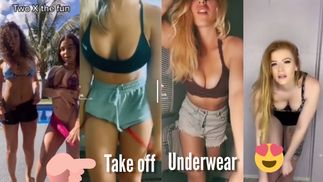 Take off your Underwear Challenge(18+) 2 Tik Tok Completions hottiktok underwearchallange