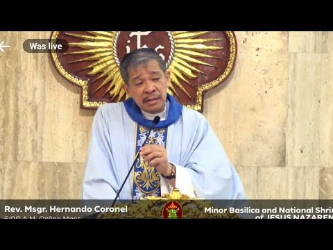 QUIAPO CHURCH LIVE TV MASS TODAY 5:00 AM MARCH 06, 2026 - FRIDAY MASS