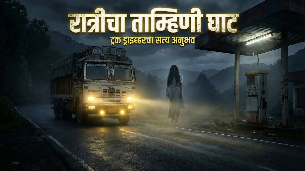 ताम्हिणी घाटातील ती रात्र | एका ट्रक ड्रायव्हरचा थरारक अनुभव  Marathi Horror Story Marathi Bhaykatha