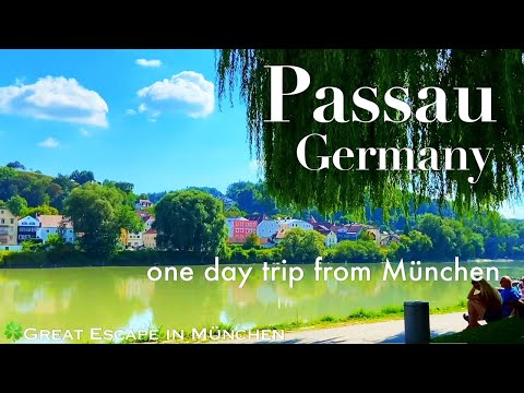 【Passau Germany 2H from Munich 】,where the Danube & 3 Rivers Flow