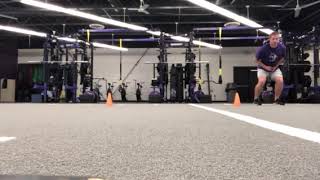 Infinity 1-2-3 Take a Knee/Diagonal Shuffle