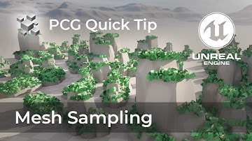 Mesh Sampling (Dynamic) - PCG Quick Tips - Unreal Engine 5.4