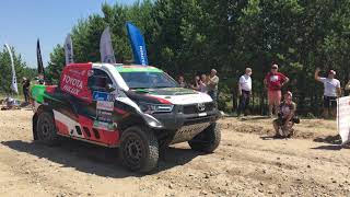 SILK WAY RALLY 2021. РАСКАЗИХА, TOYOTA HILUX.