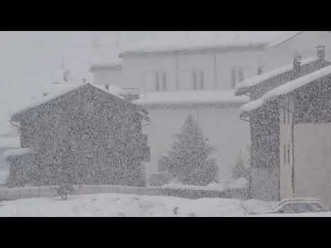 LIVIGNO sotto una strepitosa nevicata!