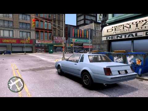 GTA IV - Realistic Graphics - Simple ENB For Natural And Realistic Lighting (0.79) GAMEPLAY
