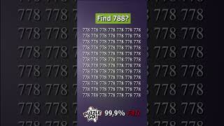 Tell me where 788 | Math Puzzle #shorts #different #puzzles #opticalillusion