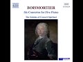 Capture de la vidéo Boismortier, Joseph Bodin De (1689-1755) - Six Concertos For Five Flutes [The Concert Spirituel]