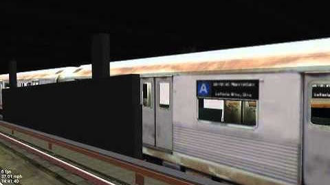 OpenBve:R40M And R42 W Train bypass 174 Street