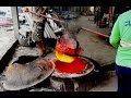 Ancient gold smelting rare today extract recovery process of refining gold to remove any impurities