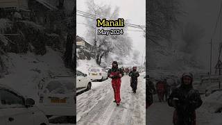manali today | manali in may 2024 | manali snowfall today | manali current situation | solang valley
