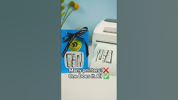 Label? Waybill? Logo? ONE Printer. #smallbusiness #viralshorts