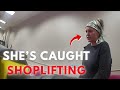 Caught Shoplifting, Woman Loses It as Officers Push for Answers