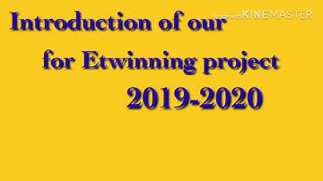 Etwinning project 2019-2020:Introduction of our school