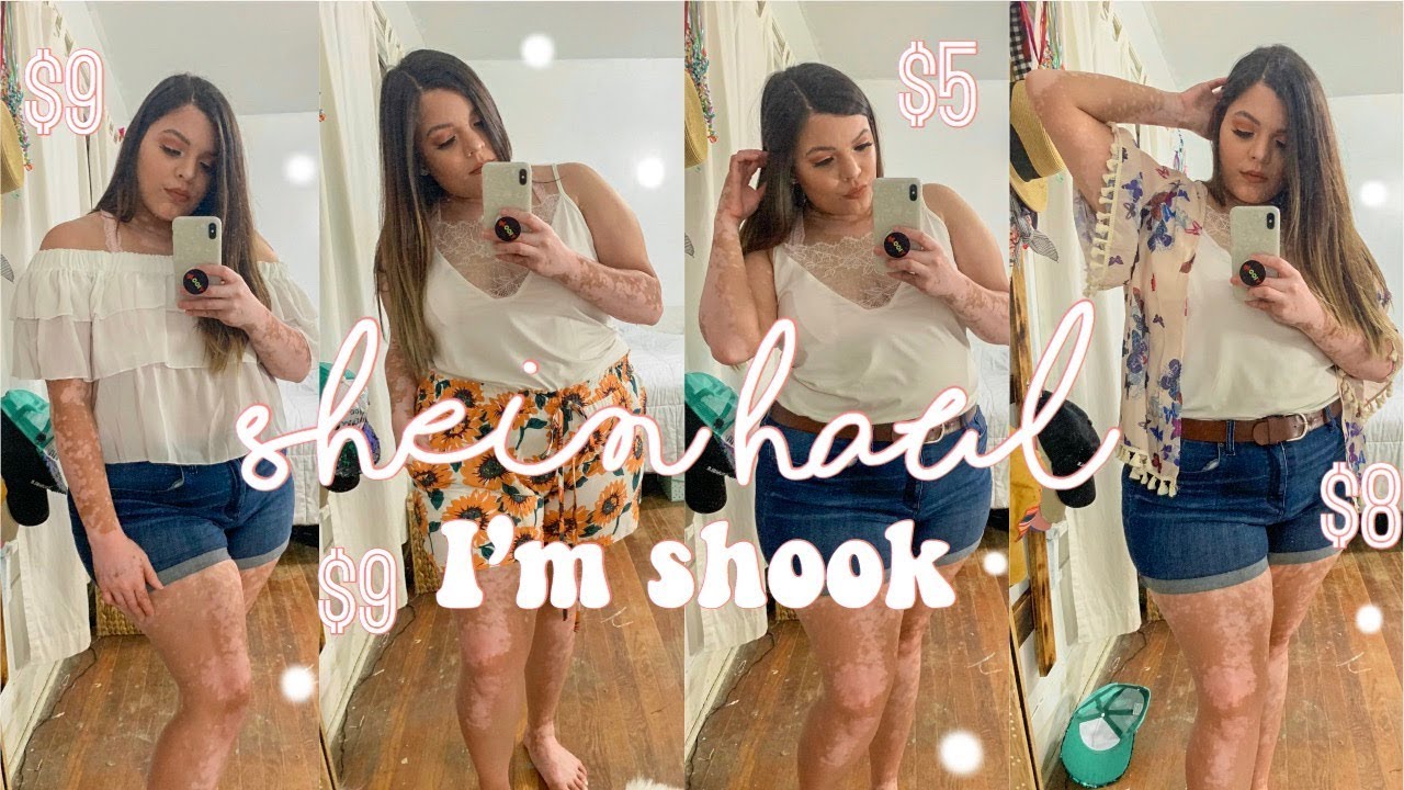 SHEIN PLUS SIZE TRY ON SUMMER HAUL - YouTube