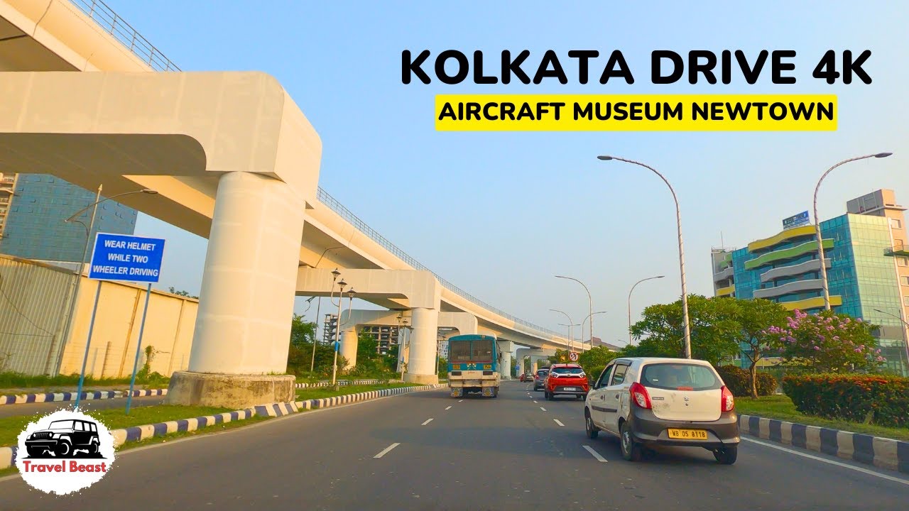 Aircraft Museum Kolkata | Newtown | Kolkata Drive 4k