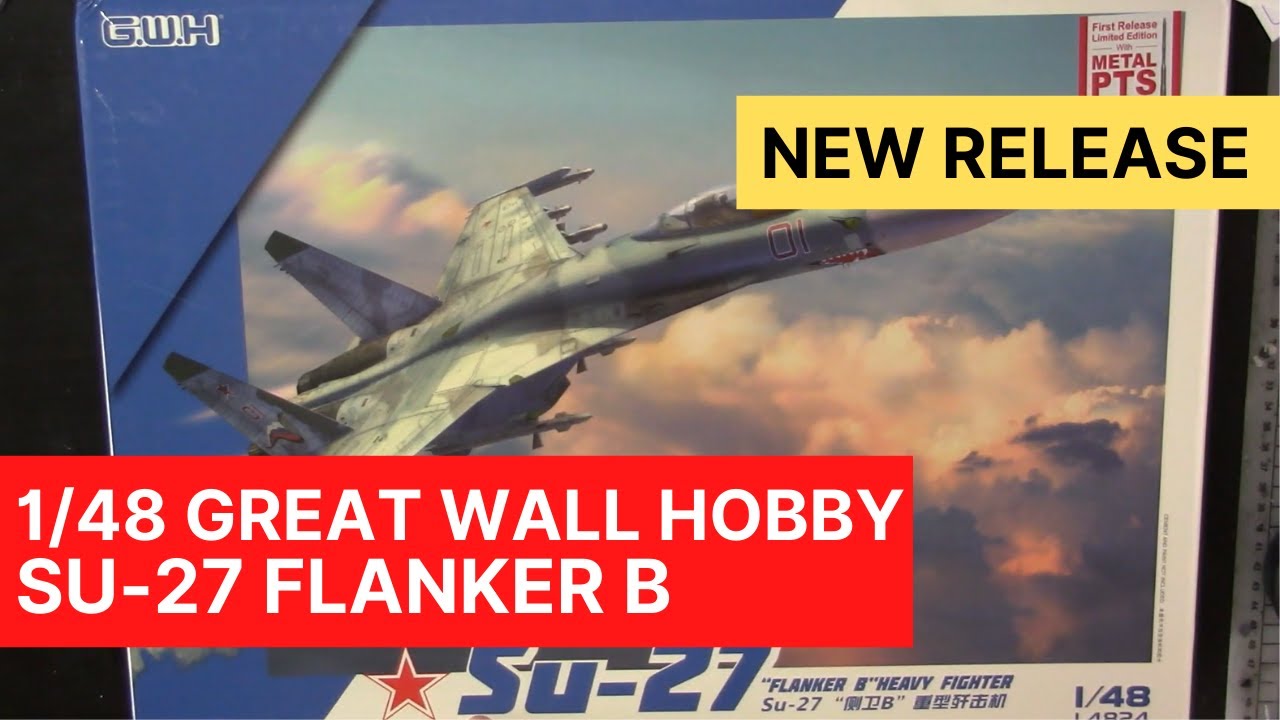 LNRL4824 1:48 Great Wall Hobby Su-27 Flanker B - Sprue Brothers