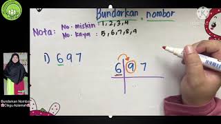 Bundarkan nombor | Matematik Tahun 2