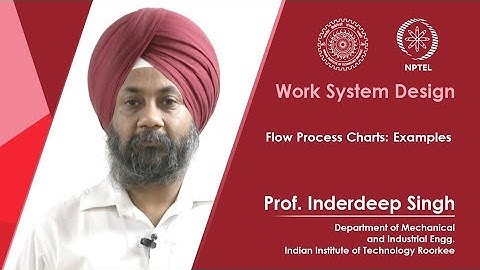 Flow Process Charts: Examples