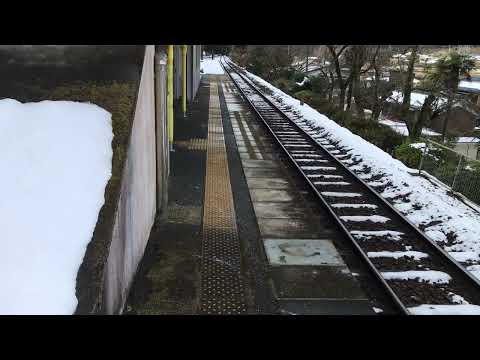 長谷駅　接近放送　和田山方面