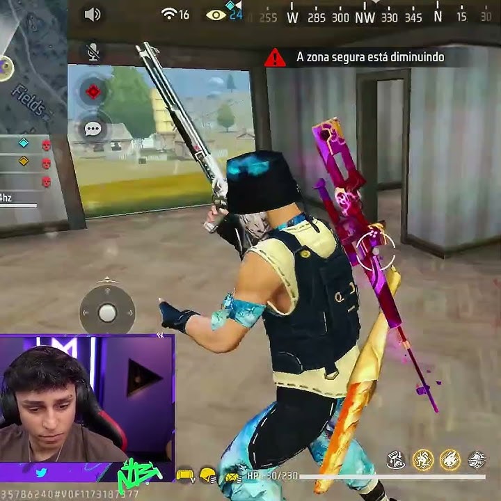 NOBRU NO PRIME VS BIEL TIKTOK !!!  #bieltiktok  #freefire #nobru