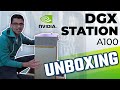 FIRST LOOK: NVIDIA DGX Station A100 Unboxing