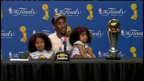 [HD] Kobe Bryant : I just got one more than Shaq
