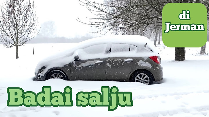 Badai salju di Jerman kacaukan lalu lintas