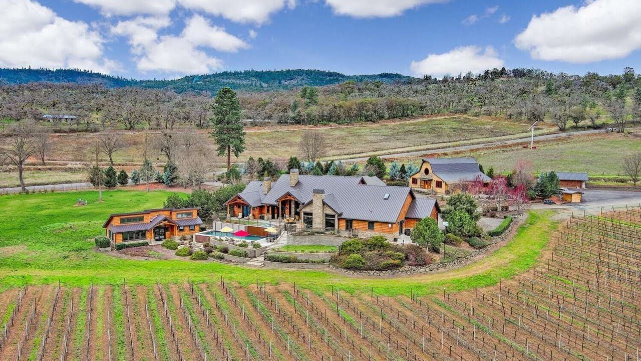 Southern Oregon Winery & Vineyard For Sale Oregon Wine Country Real