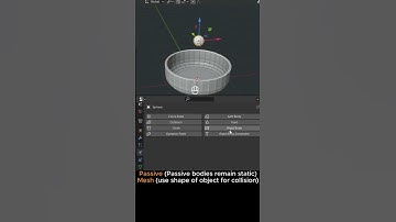 Fill container with objects! #shorts #blender #3d #blender3d  #blendercommunity  #tutorial