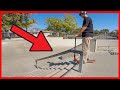 SKATEPARK SCOOTER RAIL CHALLENGE