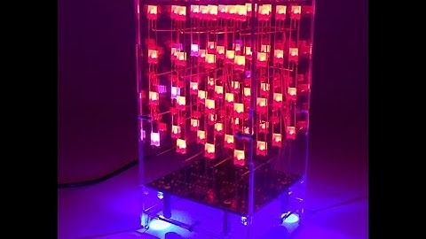 Built and Program your own 4*4*4 LED cube