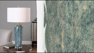 Uttermost Maira Blue Table Lamp