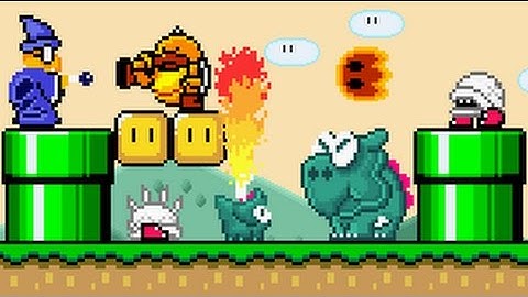 SMBX 1.4.3 - My Custom GFX | New NPCs Recolor . HD