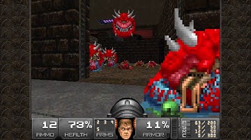 DOOM 2 - Back to Saturn X 2 (Map 6: Business Particles): Ultra Violence 100%