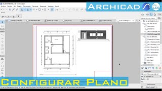 Configuración de Plano en Archicad