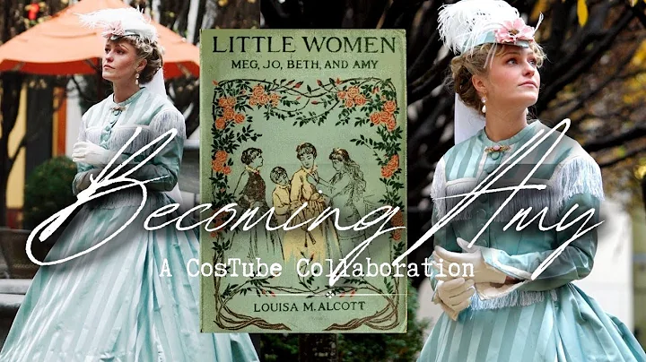 Becoming Amy: Making the Dress!!! Little Women CosTube Collab | Elise Jean