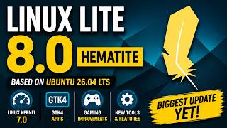 Linux Lite 8.0 "Hematite" Released! Linux Kernel 7.0, GTK4 Apps & Gaming Features 🚀 screenshot 1