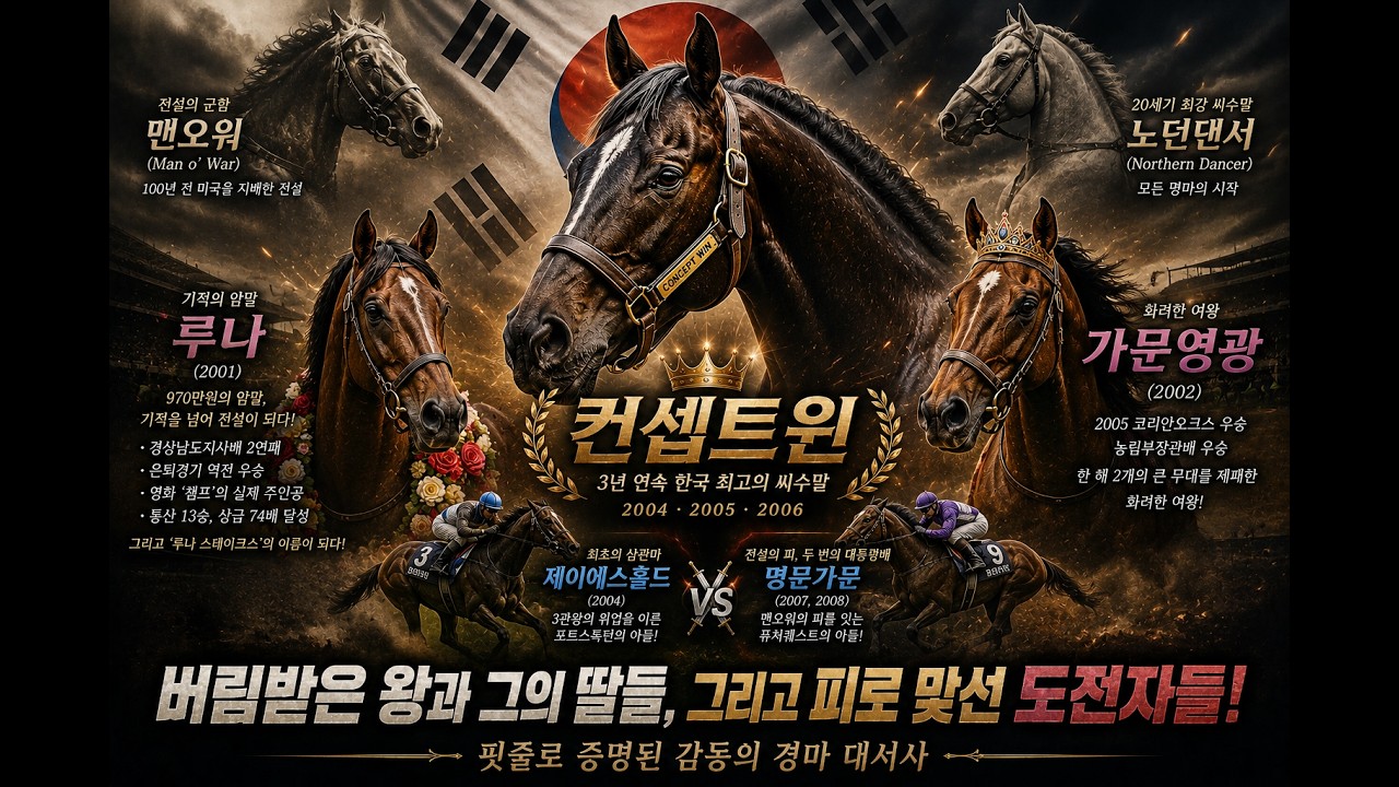 영화가 된 실화, 아무도 원하지 않던 말의 마지막 질주 | 피는 강물처럼 흐른다 5화 왕좌의 게임 : 컨셉트윈 중편