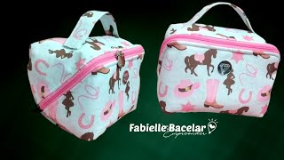 Necessaire Diamante - Molde Grátis - Fabielle Bacelar