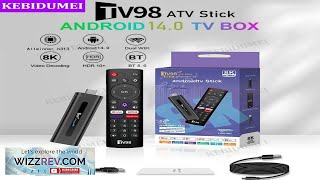 Androidtv TV Stick Android 14 Dual WiFi 2.4G 5G BT 5.0 TV Review