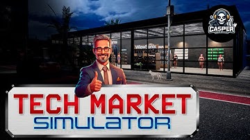 Tech Market Simulator first look gameplay episode 3 let`s expand our store / steam pc