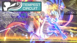 Tempest Circuit v. 1 - Pokkén DX Losers Semis: Sempai (Charizard) vs. Iceberg (Mewtwo)