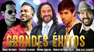 Marc Anthony, Enrique Iglesias, Romeo Santos, Marco Antonio, Juan Luis Guerra ~ 1 Hora de Romanticos