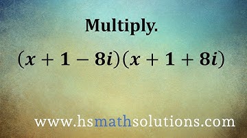 Multiplying Expressions with Complex Numbers (Example)