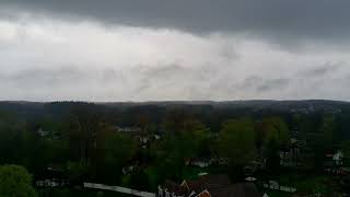 April 25, 2026. Scuddy skies w developing embedded cell 