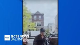 Baltimore porch pirate caught on camera stealing packages