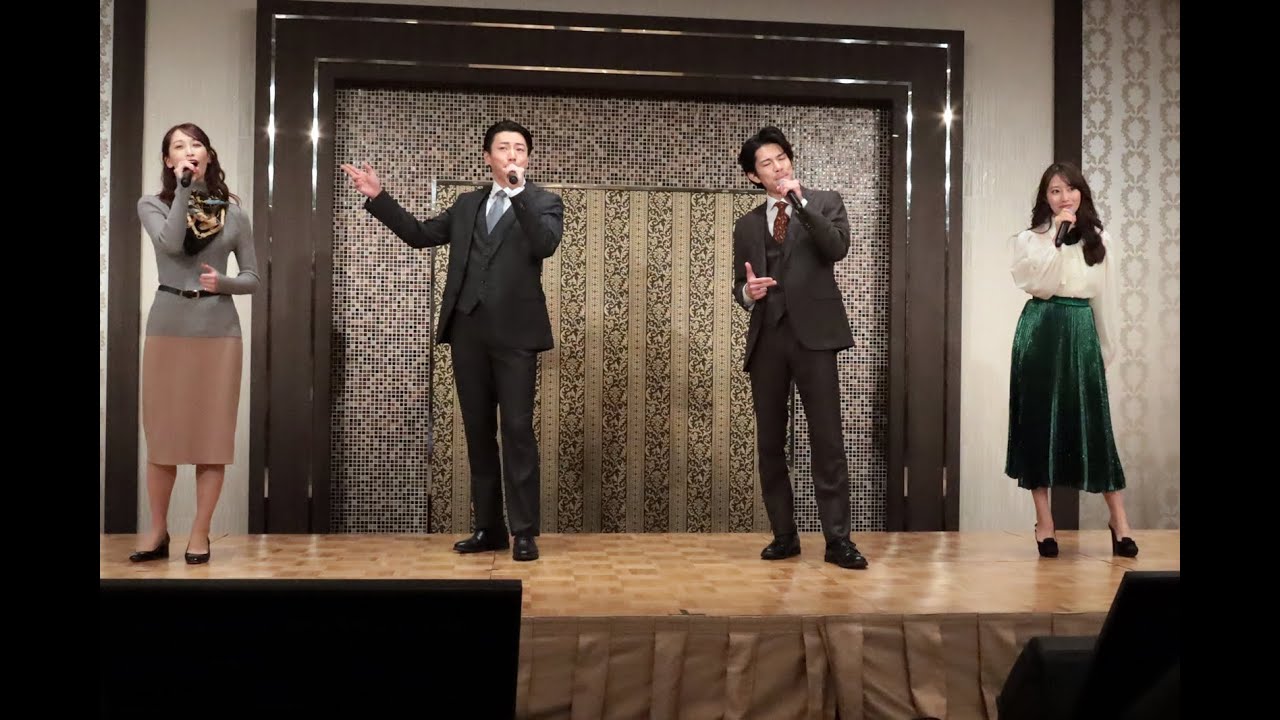 ミュージカル『ボニー＆クライド』製作発表①柿澤勇人､矢崎広､桜井玲香､海乃美月