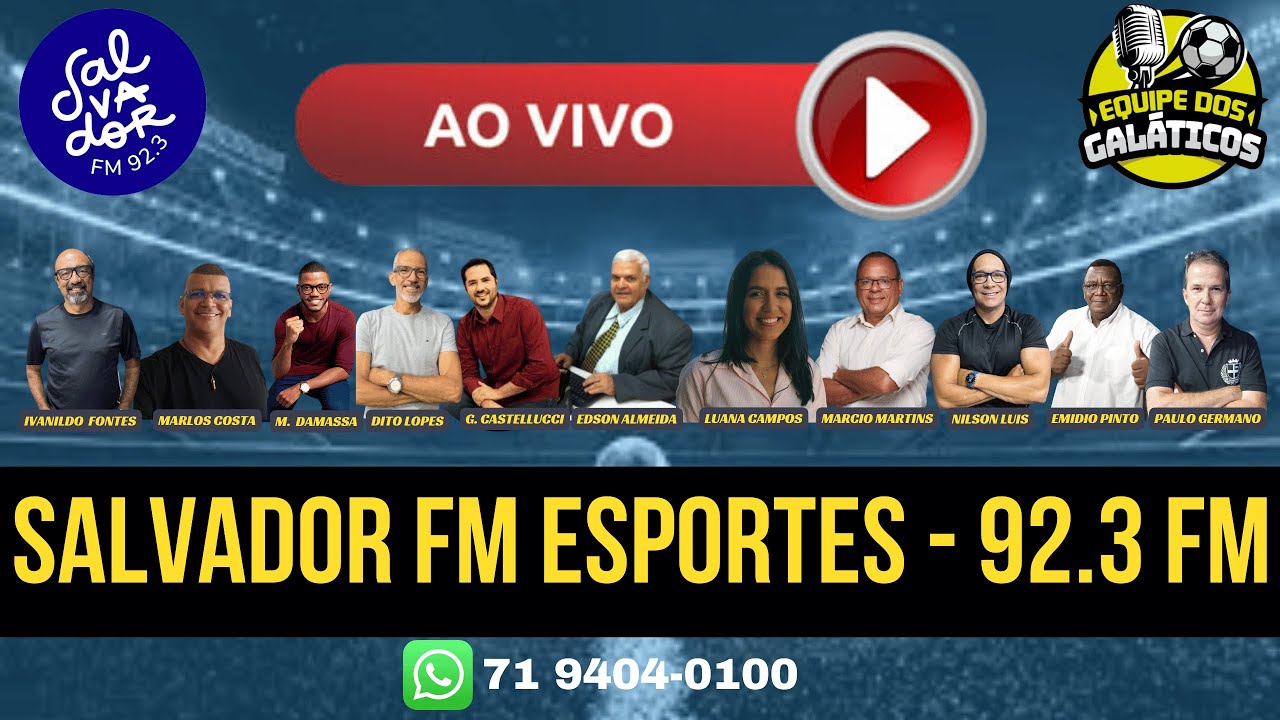 RESENHA DOS GALÁTICOS NA SALVADOR FM - 92.3 (06/01/26)