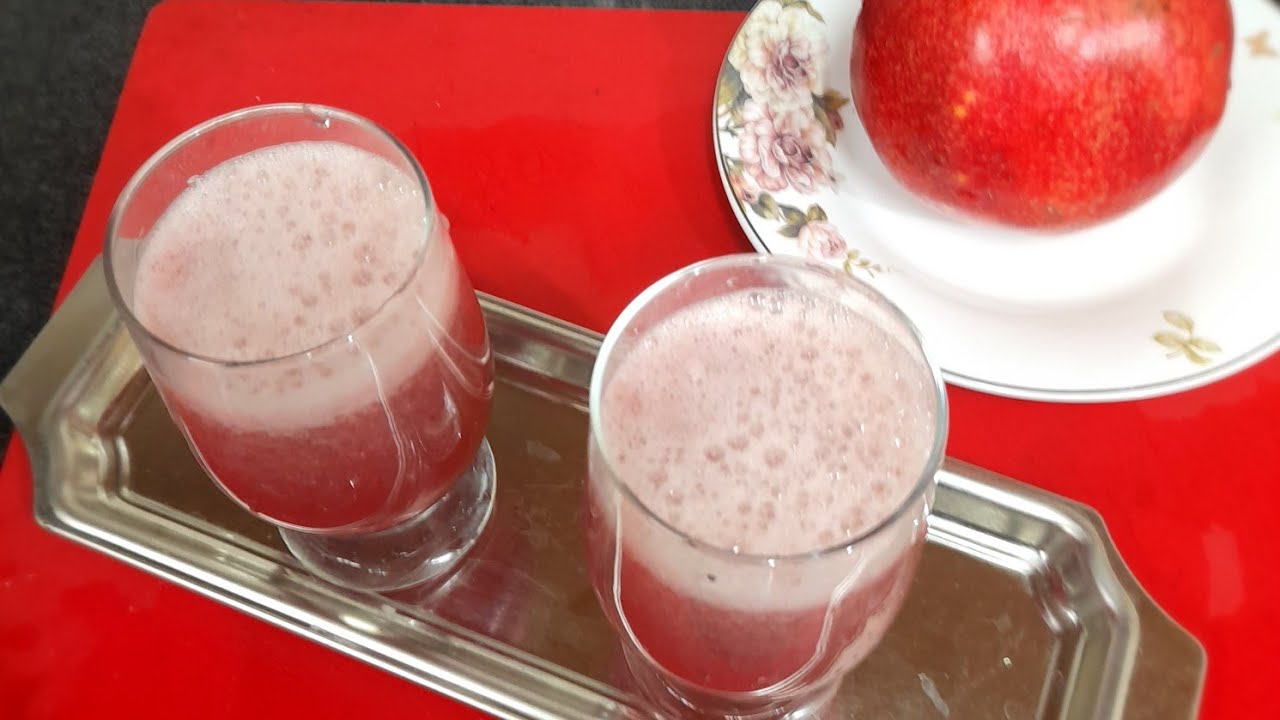 Pomegranate juice YouTube