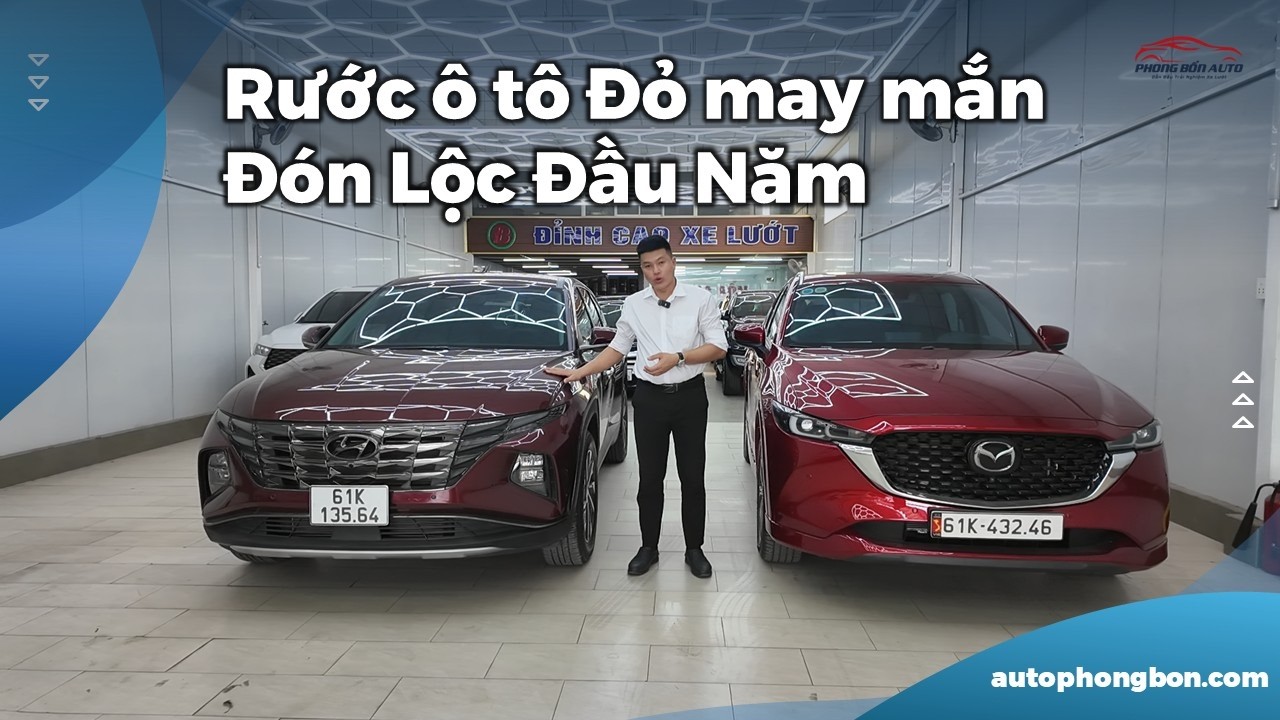 🟢 Khám phá 2 mẫu xe ô tô Đỏ may mắn - Rước Lộc Đầu Năm | Xe Nào Đáng Xuống Tiền?